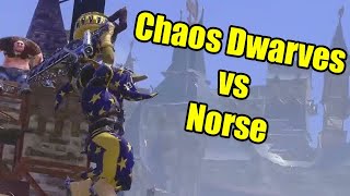 Chaos Dwarves vs Norse (Week 7): Season 14 Crendorian Blood Bowl League