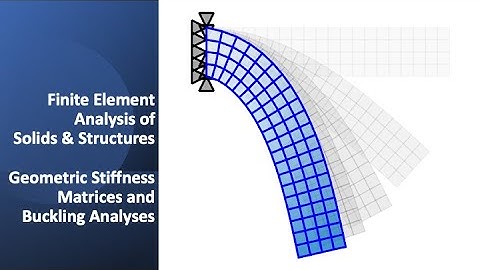 Geometric Stiffness Matrices and Buckling Analyses