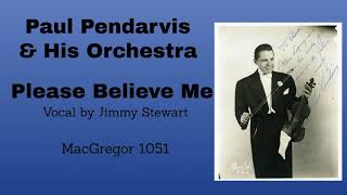 Paul Pendarvis and his orchestra - Please Believe Me