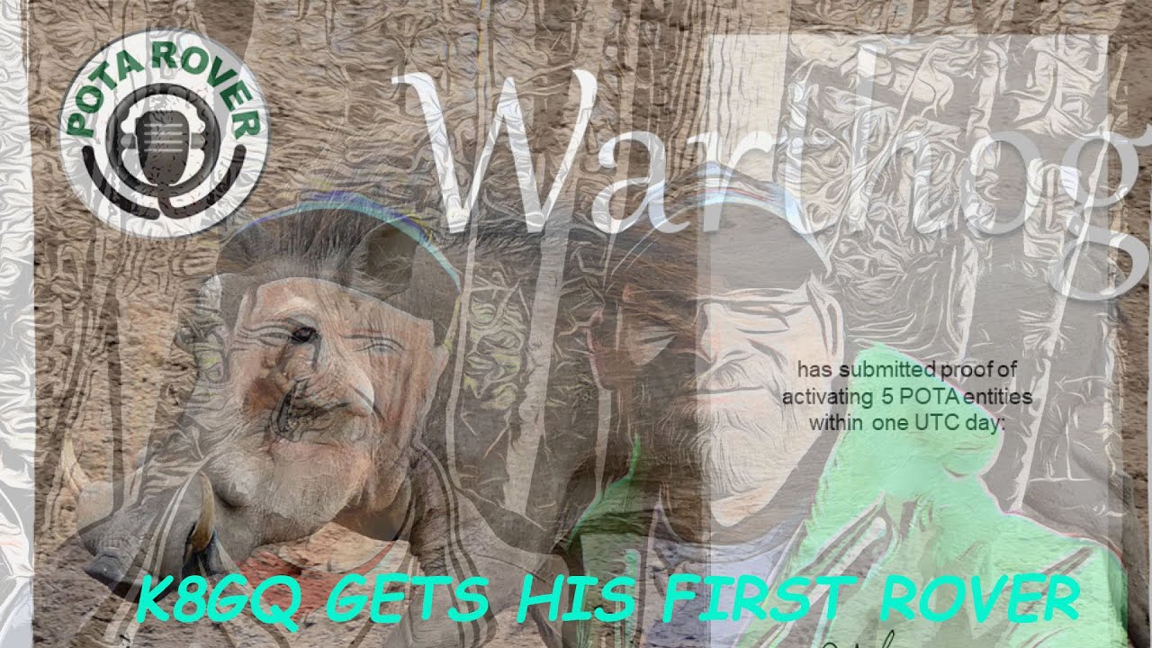 K8GQ GETS HIS FIRST ROVER AWARD