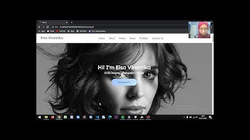 MEMBUAT WEBSITE PORTFOLIO MENGGUNAKAN HTML, CSS, DAN JAVASCRIPT