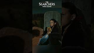 The Searchers 1956 - Raid Scene John Wayne's Masterpiece Western Noir Film #shorts