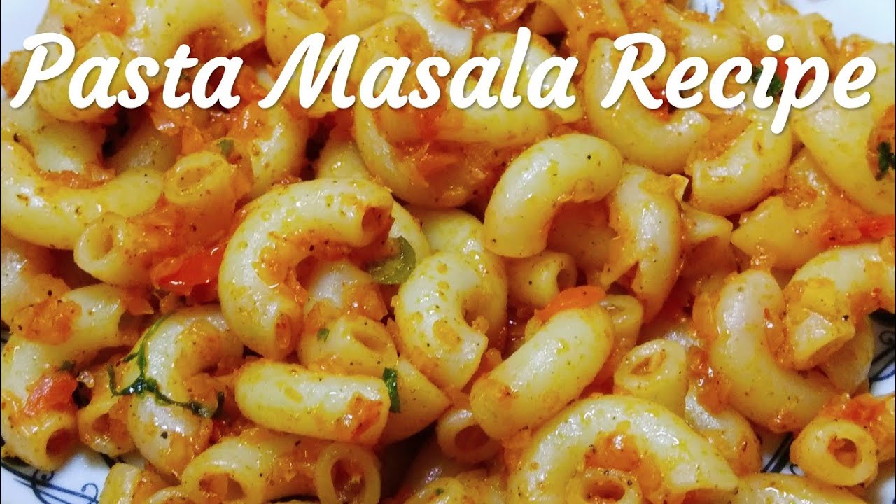 Pasta Masala Recipe / Indian Style Pasta Recipe By Little Hut Cuisine