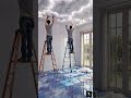 Old Room to New Luxury Cloud Bedroom Transformation | Hanging Bed + Resin Cloud Floor Makeover