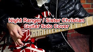 Night Ranger Sister Christian Guitar Solo Cover