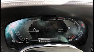 BMW G11 Facelift navigation and OEM Full Digital Instrument Cluster , Idrive 7.0