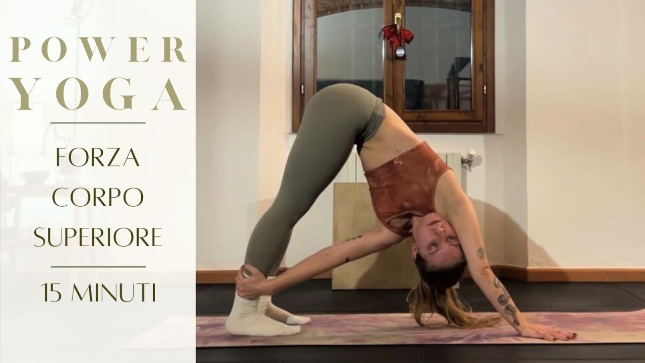 Power Yoga | Sequenza per forza nelle braccia e corpo superiore | Magdissse