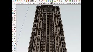 sketchup models of Apartment building