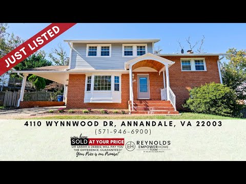 4110 Wynnwood Drive, Annandale, VA home video tour