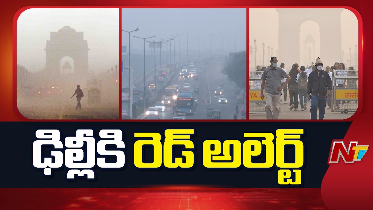 Cold Wave Grips North India | IMD Red Alert For Delhi | Special Report | NTV Telugu