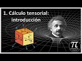 1 - Cálculo tensorial: introducción