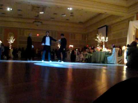 Michael Jackson Tribute Dance - Amit and Stacy Wedding Reception