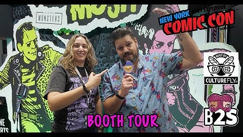 🎸🧟‍♂️ CultureFly Booth Tour | New York Comic Con 2025 🧟‍♀️🎸(4K)