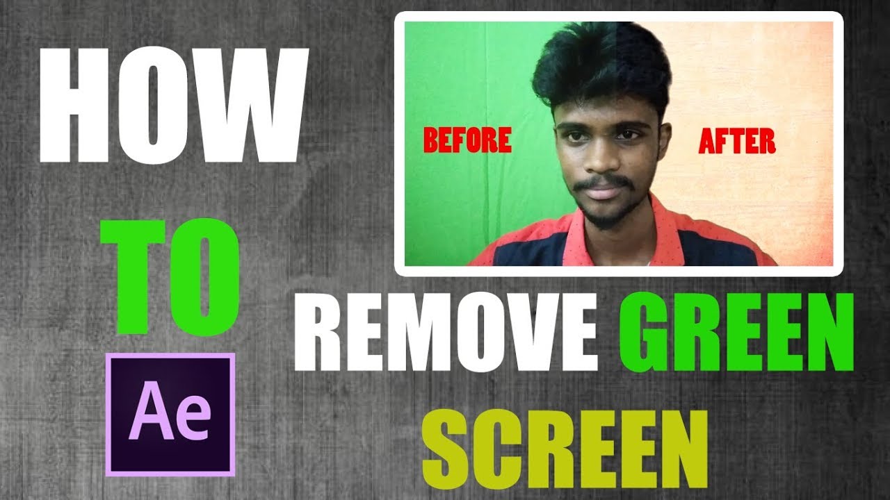 How to Remove Green Screen in After Effect (தமிழ்)