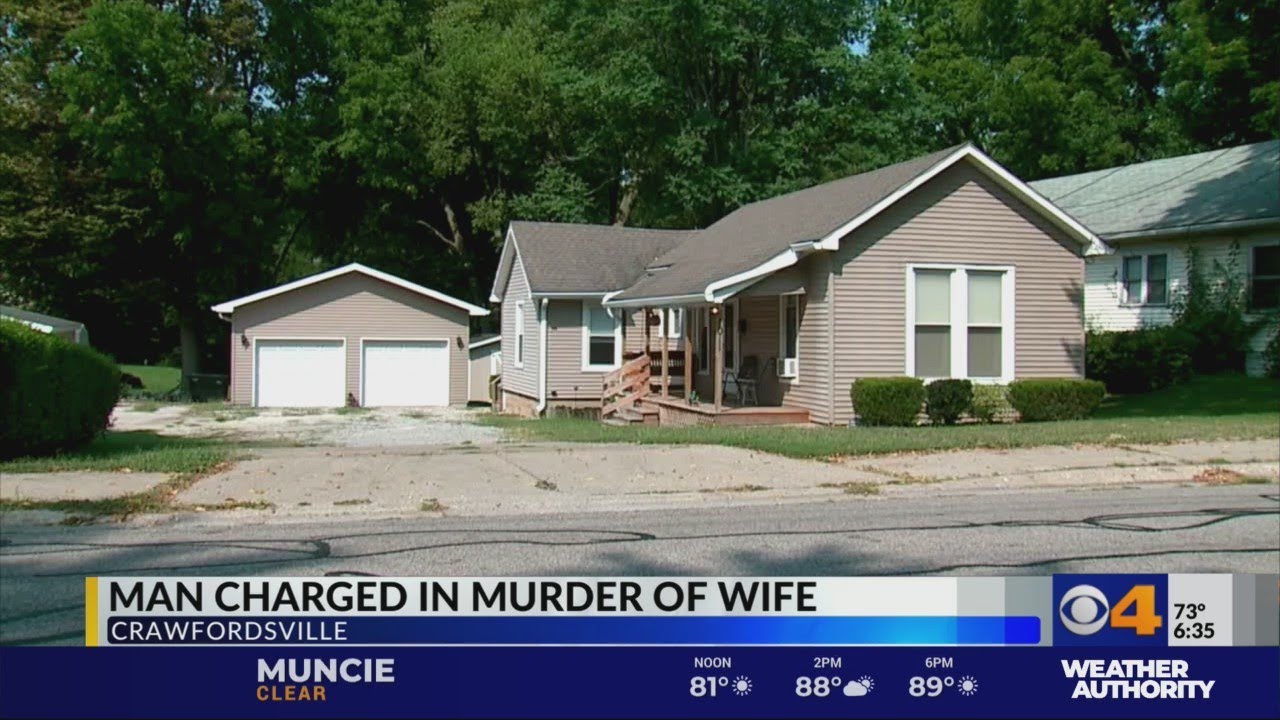 Crawfordsville man accused of killing wife