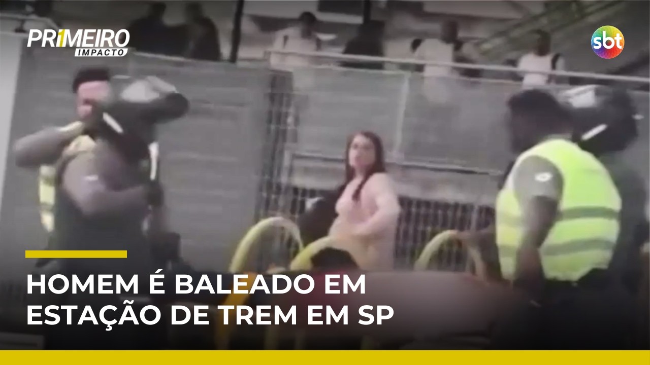 Homem é baleado dentro de trem da Linha 8-Diamante na Grande SP | #PrimeiroImpacto