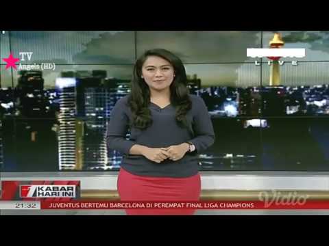 Brigita Manohara Kabar Hari Ini TVONE EPS.17-03-2017, Pinggul Seksi