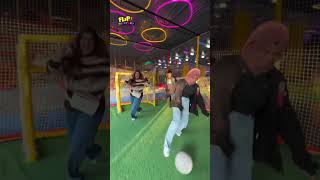Friends Enjoying Great Fun at Flip Factory | Safari Park Karachi | KMC 🤸♂️✨