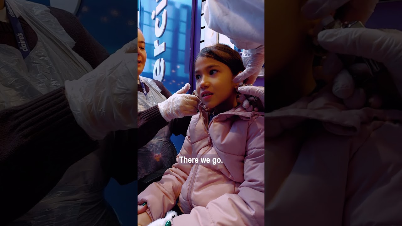 Ощущения от первого прокола уха.