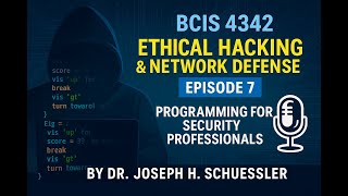 Episode 7 | Programming for Security Professionals – BCIS 4342