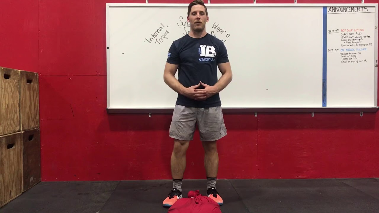 Sandbag Squats // Badger CrossFit YouTube
