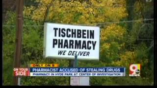 Local pharmacist charged with drug theft