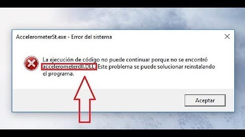 💻🔨 How to fix the error ACCELEROMETERST.EXE in Windows 10, 8, and 7 in Spanish 😎