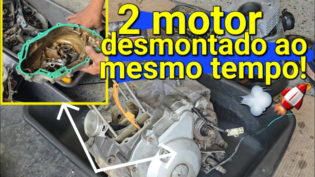 Desmontagem de 2 motor 150 