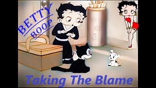 Betty Boop - Taking The Blame 1935 // Top Cartoon, Colorized HD, Remastered