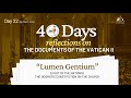 Archdiocese of Bombay - Vignettes from Vatican | Day 22 - Lumen Gentium, No. 1 | Jubilee 2025