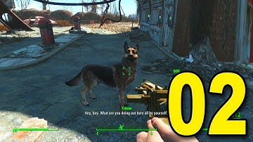 Fallout 4 - Part 2 - Four Legged Friend! (Let
