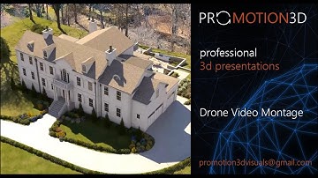 Promotional 3D Animation | 3D Presentation | Drone Video Montage