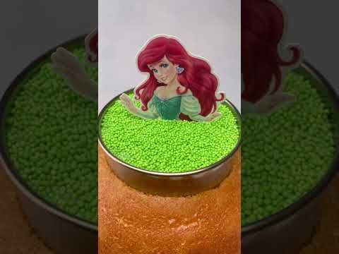 SURPREENDENTE BOLO ARIEL | Ariel´s Cake #cake #cakedecorating