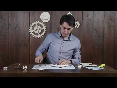 Модель "Трактор". Відеоінструкція зі складання