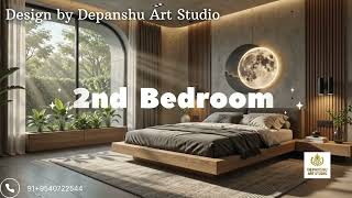 Ultra Luxury Bedroom Design 2026 | 3D Walkthrough  2. Modern Dark Wood Bedroom Interior  | Luxury 