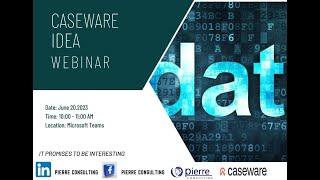 Working with Multiple Databases|| CaseWare IDEA || June Webinar