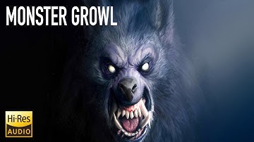 Monster Growl Horror Sound FX | Halloween sounds | Free To Use