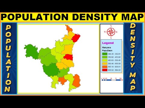Population Density Map Creation in ArcGIS | Step-by-Step Guide