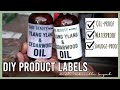 How To Make Your Labels Waterproof, Oil-proof, & Smudge-proof