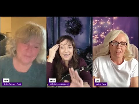 True crime trio Trishe James, Jenn from DIVINE PATHWAY TRUE CRIME & Liz from LIZBETH TAROT