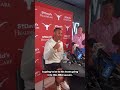 Why did Texas football coach Steve Sarkisian bring Mitch Johnson to talk to the Longhorns?