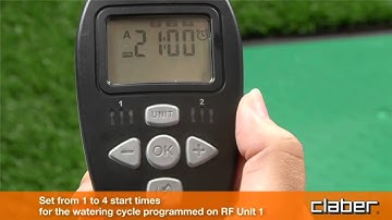 Claber RF Control Unit and Remote Handset Kit.