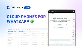 Multiple WhatsApp accounts with cloud phones in Multilogin without bans screenshot 1