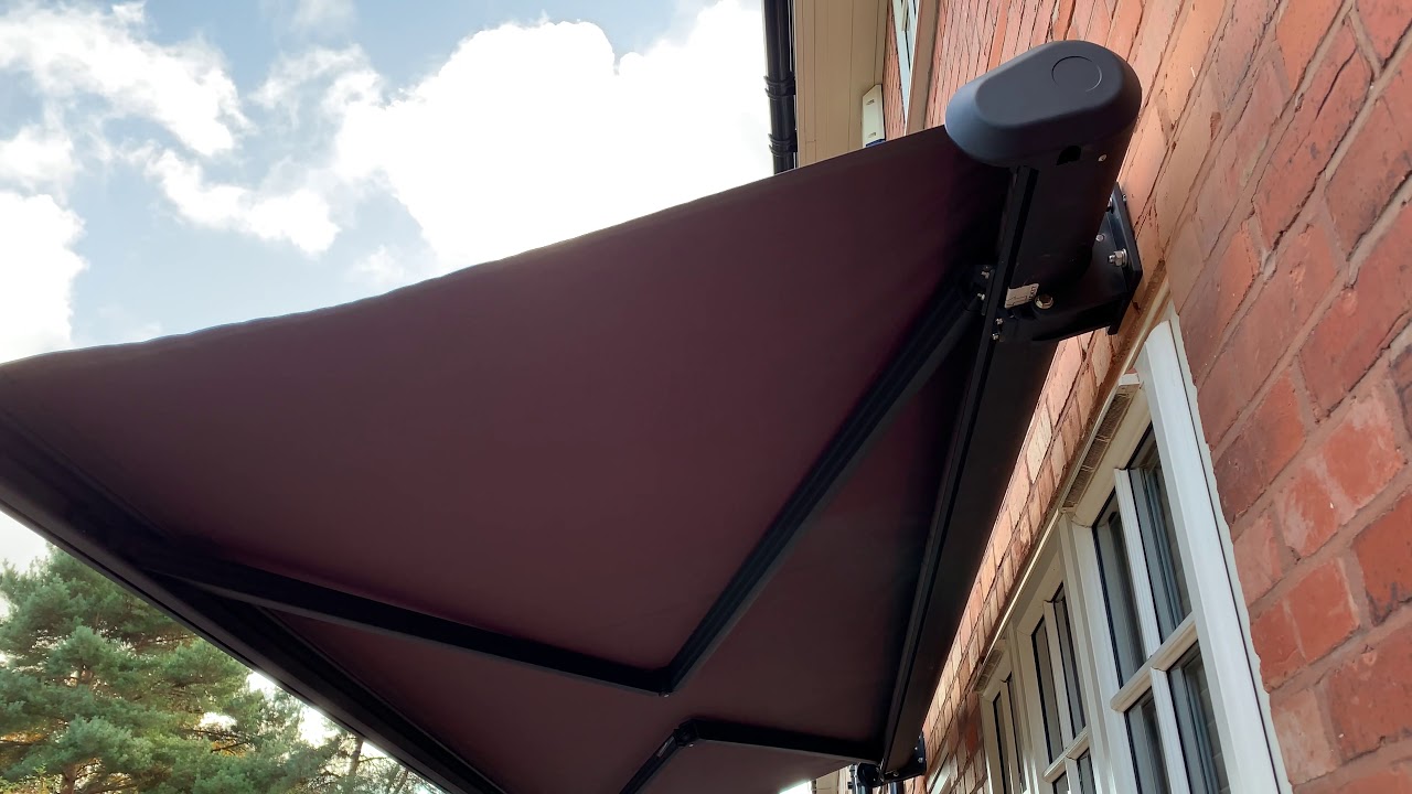 INT500 Patio Awnings Retractable Electric and Manual 4.5mx3m by
