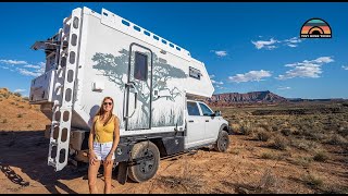 Her Overland Camper Tiny House 🚐