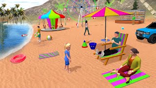 Family Summer Vacation Beach Party Games|| Android Gameplay #gameplaywalkthrough  #playongaming screenshot 2