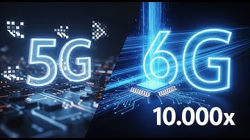 6G Geliyor: İnternet 10.000 Kat Hızlanacak! | 5G tarih oluyor!