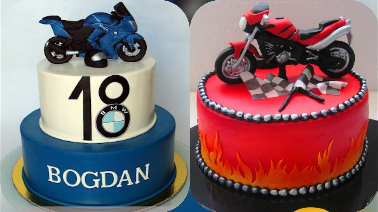 Top 10!Bike Lover Birthday Cake Ideas/Bike's Lover Birthday Cake Designs For Boys