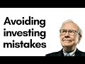 Warren Buffett on how to avoid investing mistakes (1997)
