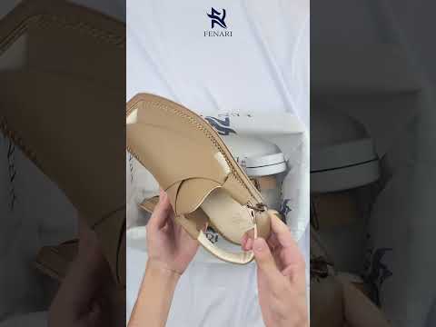 Feels Like Chocolate Kaptan Medicated Peshawar Chappal Brown By Fenari